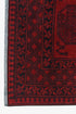 Red Aqcha Rug 197 x 152 cms - The Nomads Tent